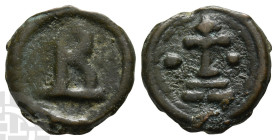 Basil I the Macedonian AE 20mm. AD 867-886. Cherson mint. Struck AD 879-886.