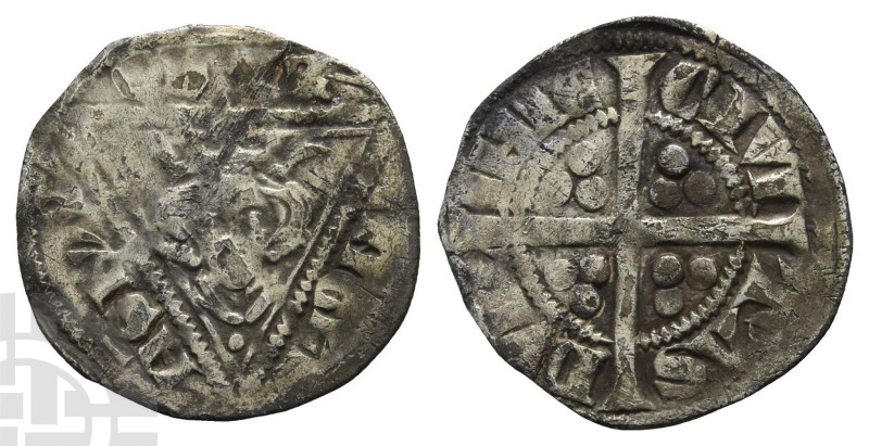 Ireland. Plantagenet, Edward I AR Penny. 1272-1307. Dublin mint. Second ('ЄDW') ...