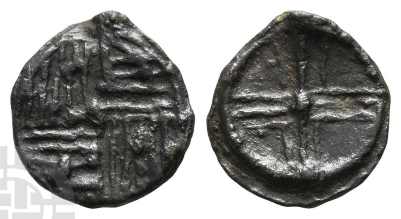 England. 'Late Plantagenet' Pb Token. 1425-1490. London mint. Mitchiner Type L. ...