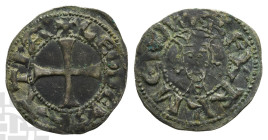 Armenia. Cilician Armenia, Levon I BI Denier. 1198/9-1219. Sis mint, struck for use in Antioch, 1198-1219.