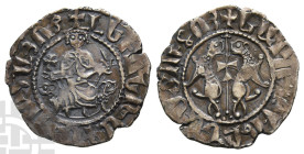 Armenia. Cilician Armenia, Levon I AR Tram. 1199-1219. Sis mint.