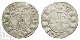 Crusaders. Bohémond III BI Denier. 1163-1201. Antioch (Principality) mint.