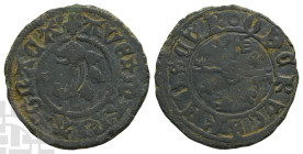 France AE Jeton. Time of Louis XI le Prudent, 1461-1483. Issue of Dauphiné. Contemporary imitation?