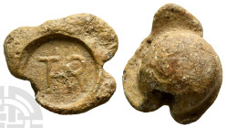 Roman Imperial PB Seal. Circa 3rd-5th century AD.