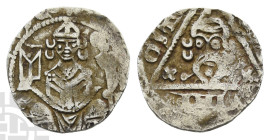 Germany. Münster (Bistum), Everhard von Diest AR Pfennig. 1275-1301. Undated.