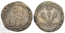 Reproduction of Scotland, James VI AR Ten Shillings. 19th century AD.