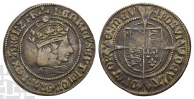 Reproduction of Henry VII AR Groat. 19th century AD.