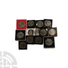 Group of Thirteen [13] Elizabeth II Commemorative Coins. 20th century AD.