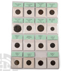 Group of Eighteen [18] Great Britain AE Coins. 19th-20th century AD.