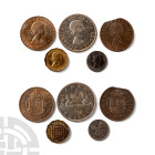 Group of Five [5] Elizabeth II Coins. 1952-2022.