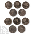 Group of Five [5] Elizabeth II Commemorative Coins. 20th century AD.