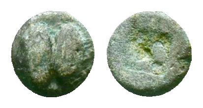 Greek coins
Lesbos, Uncertain mint AR Hemiobol ca 500-450 BC
Obv: Two eyes
Re...