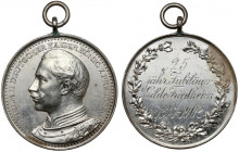 Niemcy, Wilhelm II, Medal 25-lecie Gilde Friedheim 1877-1902