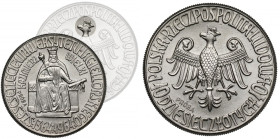 Próba NIKIEL 10 złotych 1964 Kazimierz Wielkie - orzeł w KORONIE