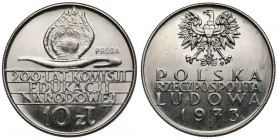 Próba NIKIEL 10 złotych 1973, 200 lat KEN - Kaganek