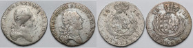 Księstwo Warszawskie, 1/3 talara 1813-1814 IB - zestaw (2szt)