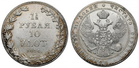 1-1/2 rubla = 10 złotych 1836 MW, Warszawa