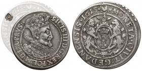 Zygmunt III Waza, Ort Gdańsk 1615 - typ II - nieopisany Szat.-
