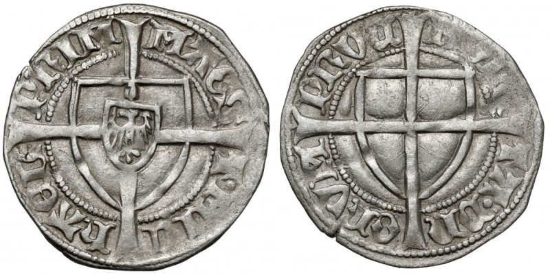 Zakon Krzyżacki, Michał Kuchmeister, Szeląg (1416-1422) Ładny. 
 Po nieudanych ...