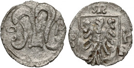 Śląsk, Ks. Głogowskie, Halerz Kożuchów (1483-88) - litery B-M-P