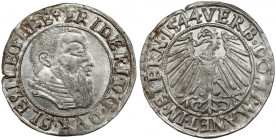 Śląsk, Fryderyk II, Grosz 1544, Legnica - piękny