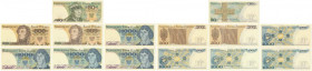 Zestaw 50, 500 i 1.000 zł 1982-1986 (7szt)