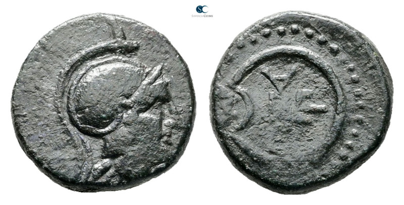 Thrace. Mesembria circa 250-175 BC. 
Bronze Æ

15 mm, 3,41 g



Nearly Ve...