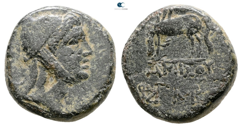 Pontos. Amisos. Time of Mithradates VI Eupator 120-63 BC. 
Bronze Æ

21 mm, 1...