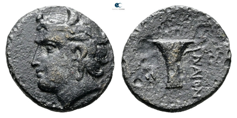 Aiolis. Tisna circa 400-300 BC. 
Bronze Æ

17 mm, 3,46 g



Nearly Very F...