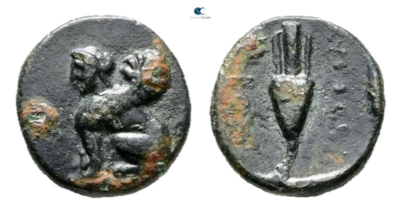 Islands off Ionia. Chios circa 400-375 BC. 
Bronze Æ

10 mm, 0,96 g



Ve...