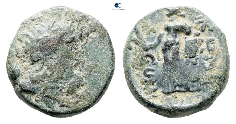 Lycaonia. Eikonion circa 100-0 BC. 
Bronze Æ

15 mm, 4,13 g



Nearly Ver...