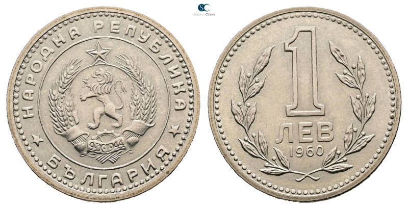Bulgaria. AD 1960. 
1 l

25 mm, 5,39 g



Extremely Fine