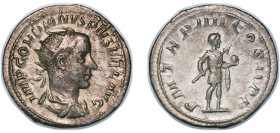 Rome Roman Empire 241 - 243 AR Antoninianus - Gordian III (P M TR P IIII COS II P P) Silver Rome Mint 3.54g XF RIC IV.3 92 OCRE ric.4.gor_iii.92