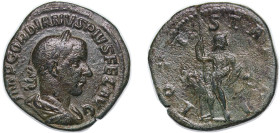 Rome Roman Empire 241 - 244 AE Sestertius - Gordian III (IOVI STATORI S C; Jupiter) Bronze 18.27g VF RIC IV.3 298A OCRE ric.4.gor_iii.298A