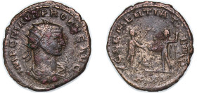 Rome Roman Empire 276 - 282 BI Antoninianus - Probus (CLEMENTIA TEMP) Billon Siscia Mint 3.99g VF RIC V.2 643a OCRE ric.5.pro.643