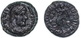 Rome Roman Empire 367 - 375 ΓSISCϟ AE Nummus - Valentinianus I (SECVRITAS REIPVBLICAE) Bronze Siscia Mint 2.37g VF RIC IX 15A (xl) OCRE ric.9.sis.15A...