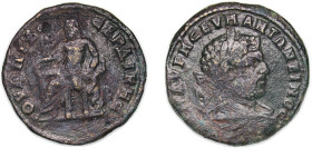 Rome Serdica Roman provinces, Thracia 198 - 217 AE - Caracalla (OYΛΠIAC CEΡΔIKHC, Asclepius) Bronze 16.24g VF Varbanov 2204 var