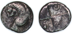 Greece (ancient) Cherronesos Thrace 386 BC - 338 BC AR Hemidrachm Silver 2.12g VF McClean – Weber 2430 HGC 3.2 1437 SNG Fitzwilliam 464 CN type 6358