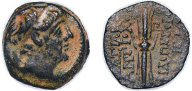 Greece (ancient) Seleucid Empire 114 BC - 113 BC AE - Antiochos IX (Antioch) Bronze 5.76g VF HGC 9, 1248