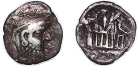 Persia Kingdom of Persis 138 BC - 110 BC AR Drachm - Autophradates II Silver 3.6g VF Surface hairlines K&M 3/2 Alram 547 Sunrise 576