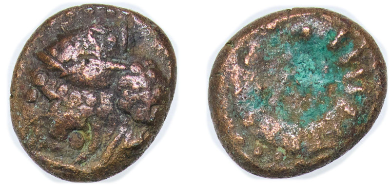 Elymais "Arsacid" dynasty 1st - 2nd Centuries AE Drachm Bronze 1.79g VF