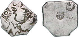 India (ancient) Mauryan Empire 322 BC - 185 BC 1 Karshapana Silver 3.24g AU