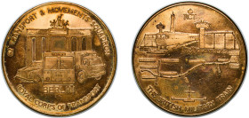 Great Britain United Kingdom ND Medal - British Military Train, Royal Corps of Transport Bronze 19.39g UNC