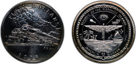 Marshall Islands Republic 1996 S 50 Dollars (Big Boy) Silver (.999) Sunshine Minting Mint 31.2g PF KM 292 Schön 316