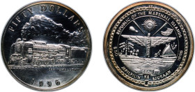 Marshall Islands Republic 1996 S 50 Dollars (C62 "Swallow") Silver (.999) Sunshine Minting Mint 31.19g PF KM 376