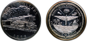 Marshall Islands Republic 1996 S 50 Dollars (DB Class 01) Silver (.999) Sunshine Minting Mint 31.18g PF KM 327