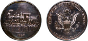 United States Federal republic 1867 1 oz Silver - The Highland Light Silver (.999) 30.97g UNC