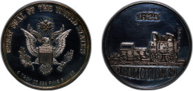 United States Federal republic ND 1 oz Silver - Locomotion No.1 Silver (.999) 30.92g UNC