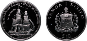 Samoa Independent State 2004 10 Tālā - Tanumafili II ("La Récherche") Silver (.900) 28.58g PF KM 143