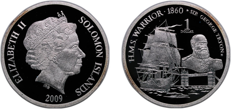 Solomon Islands Constitutional Monarchy Within The Commonwealth 2009 1 Dollar - ...